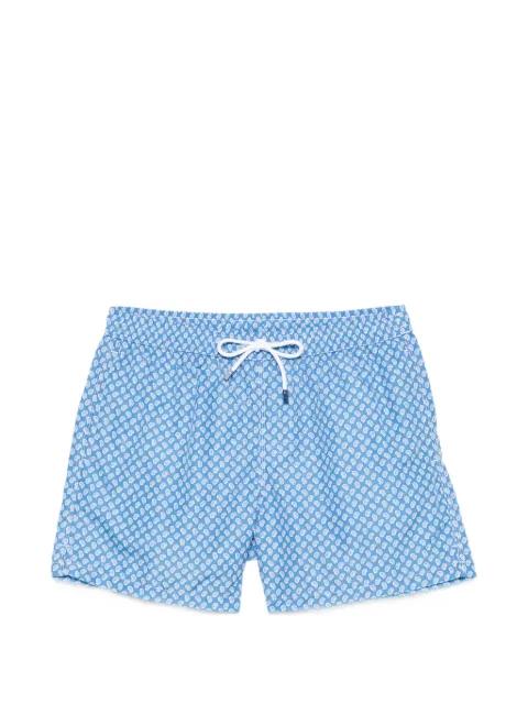 paisley swim shorts by FEDELI