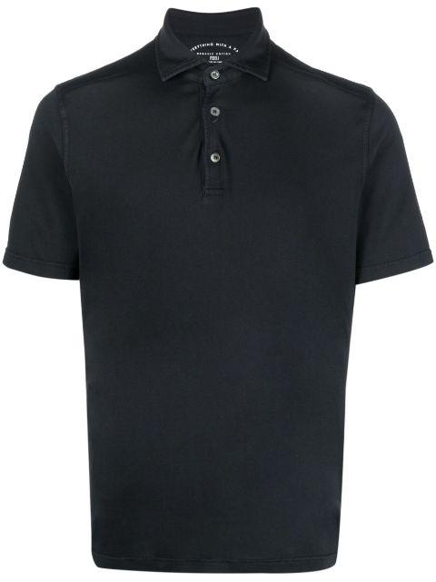 plain cotton polo shirt by FEDELI