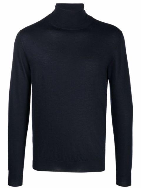roll neck knitted jumper by FEDELI