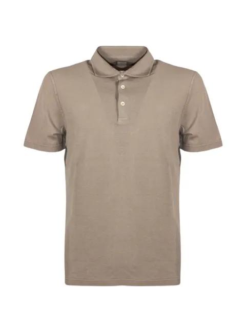 short-sleeve buttoned polo shirt by FEDELI