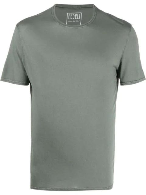 short-sleeve cotton T-shirt by FEDELI