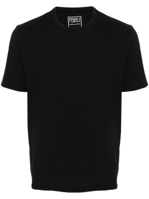 short-sleeve cotton T-shirt by FEDELI