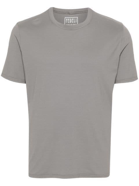 short-sleeve cotton T-shirt by FEDELI