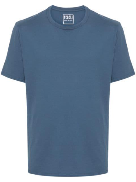 short-sleeve cotton T-shirt by FEDELI