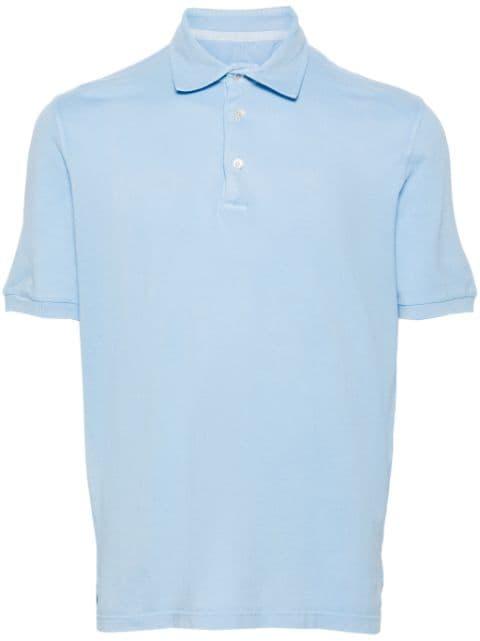 short-sleeve piqué polo shirt by FEDELI