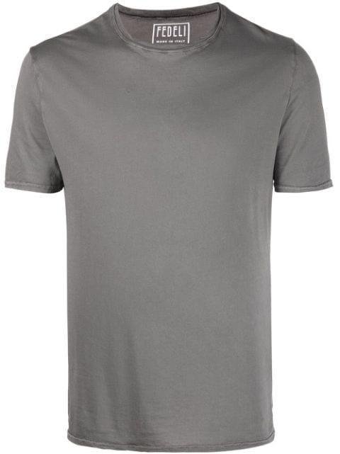 short-sleeved cotton T-shirt by FEDELI