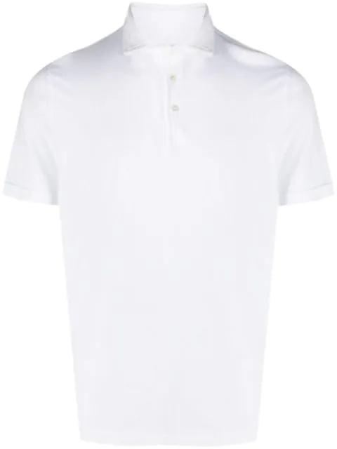 short-sleeved cotton polo shirt by FEDELI