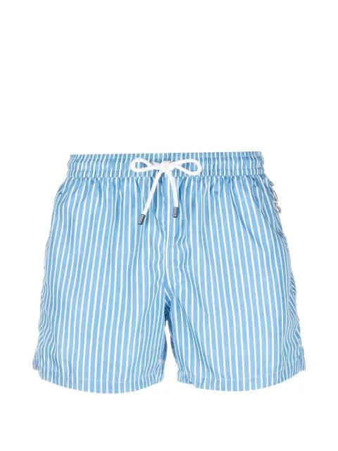 striped swim shorts by FEDELI