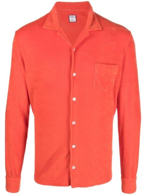terry-cloth cotton shirt by FEDELI