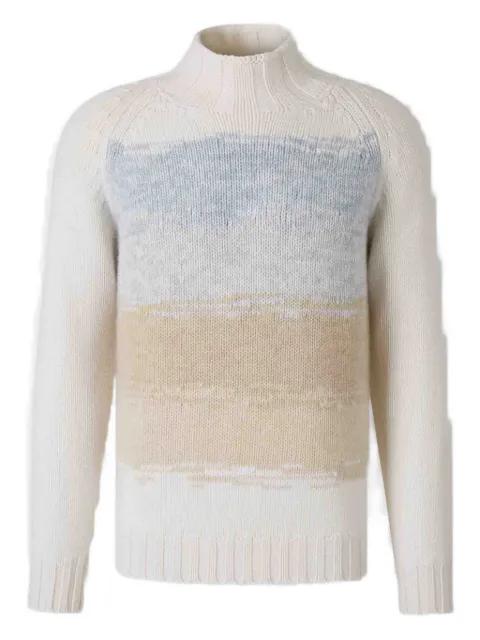 turtleneck ribbed sweater by FEDELI
