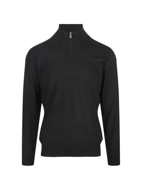 zip high-neck sweater by FEDELI