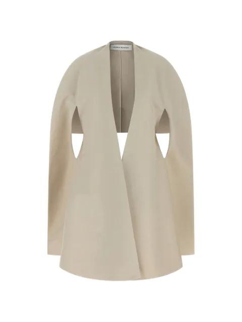 asymmetrical-length  cape by FEDERICA BONIFACI
