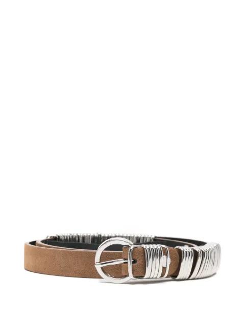 Ring buckle belt by FEDERICA TOSI