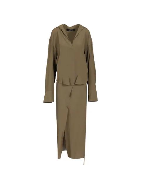 V-neck pareo dress by FEDERICA TOSI