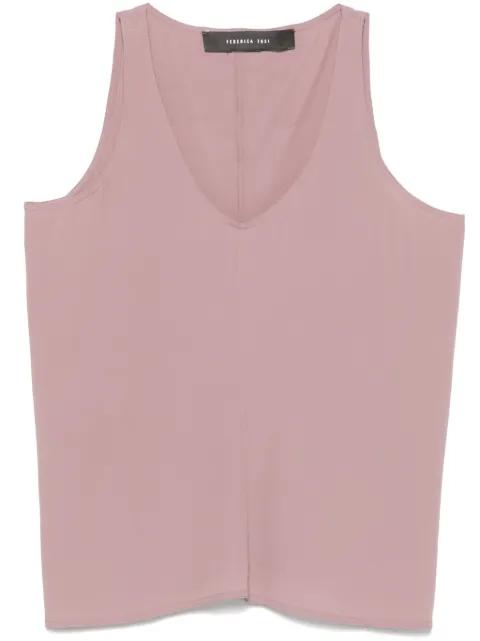 V-neck top by FEDERICA TOSI
