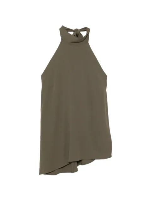 asymmetric halter-neck blouse by FEDERICA TOSI