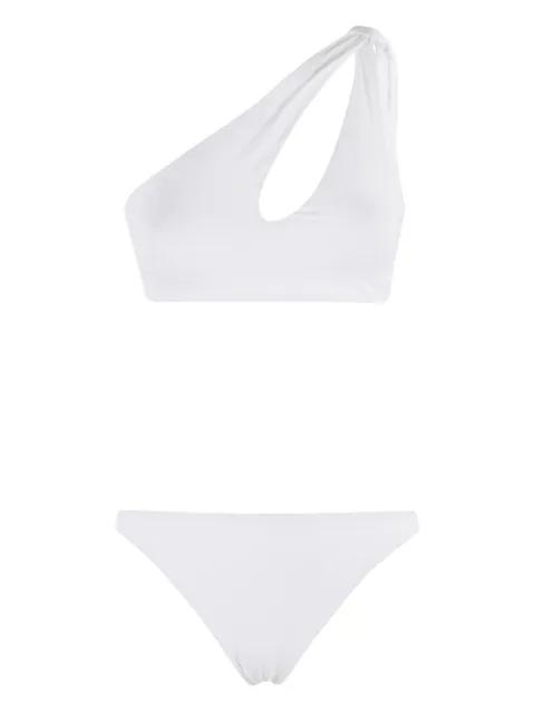 asymmetric one-shoulder bikini by FEDERICA TOSI