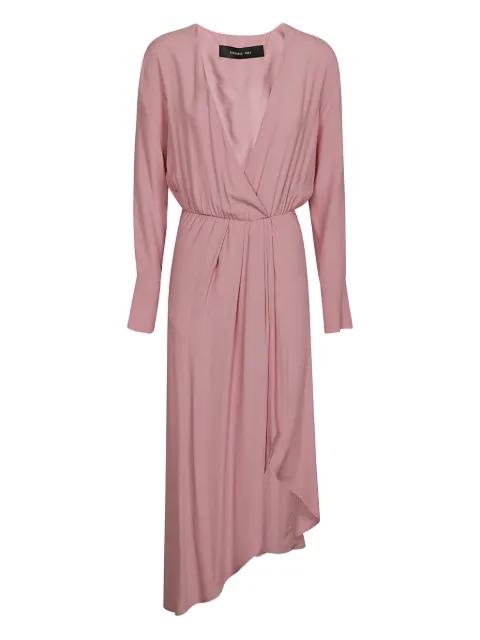 asymmetric wrap dress by FEDERICA TOSI