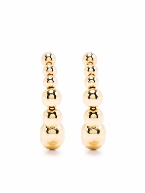 bead-drop stud earrings by FEDERICA TOSI