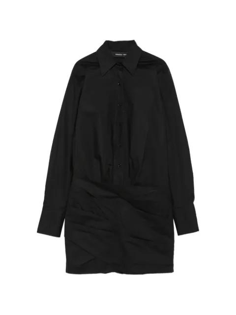 black mini dress by FEDERICA TOSI