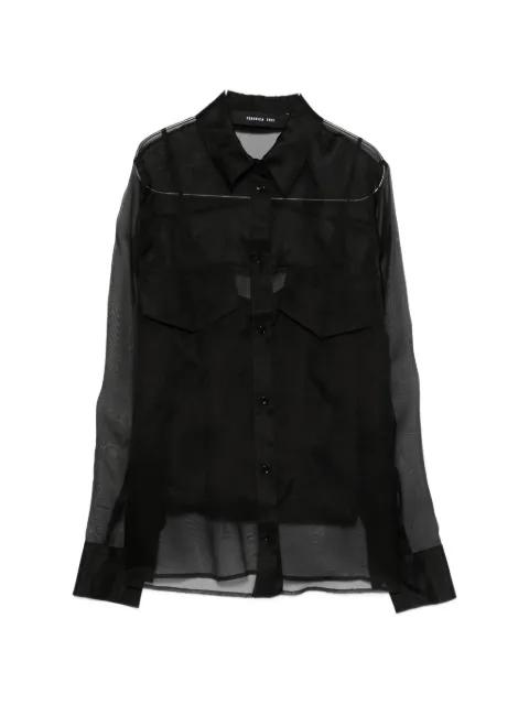 button-fastening shirt by FEDERICA TOSI