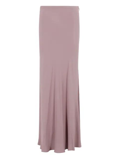 crepe-de-chine midi skirt by FEDERICA TOSI