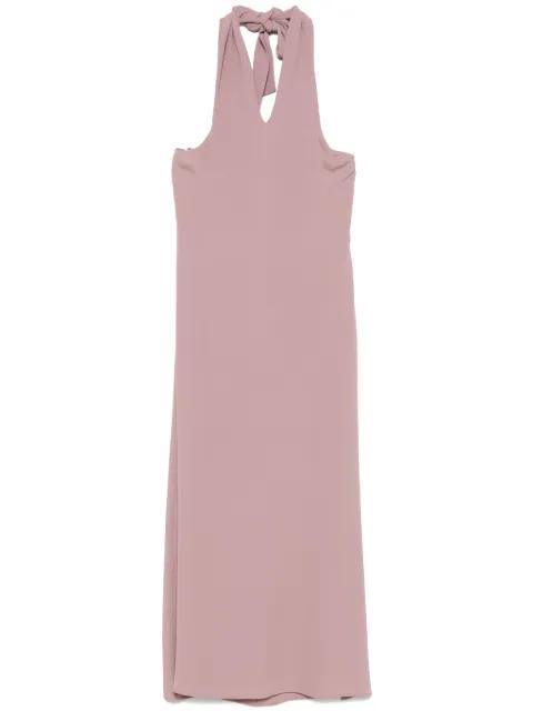 crepe midi dress by FEDERICA TOSI