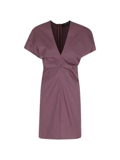 draped V-neck dress by FEDERICA TOSI