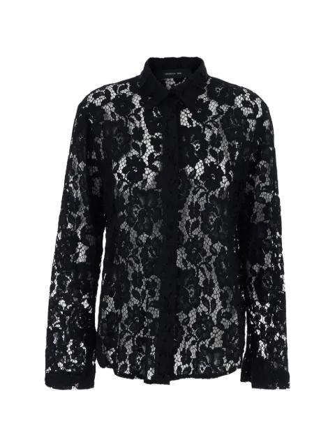 floral lace shirt by FEDERICA TOSI
