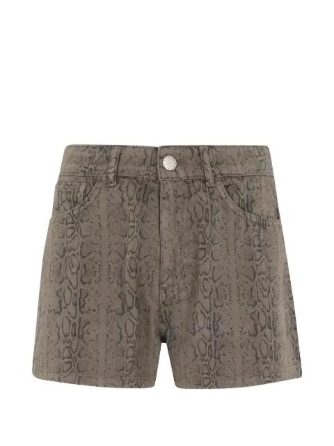 graphic-print shorts by FEDERICA TOSI