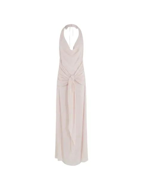halter-neck maxi dress by FEDERICA TOSI