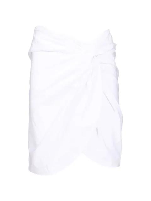 knot-detail polin mini skirt by FEDERICA TOSI