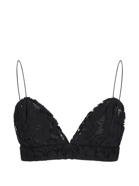 lace crop top by FEDERICA TOSI