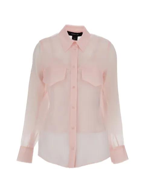 long-sleeved flap-pocket shirt by FEDERICA TOSI