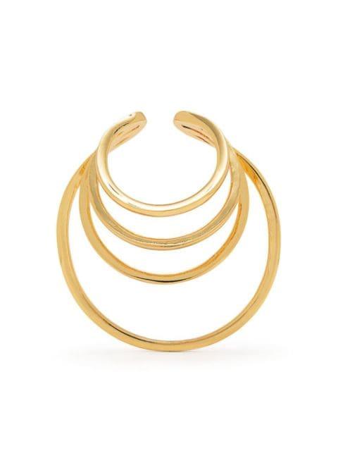 multiple hoop ear cuff by FEDERICA TOSI