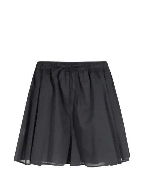 muslin flared shorts by FEDERICA TOSI