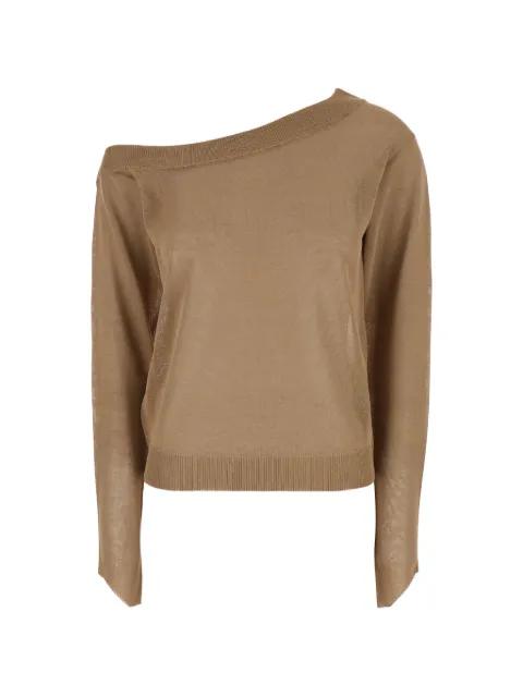 off-shoulder knitwear by FEDERICA TOSI