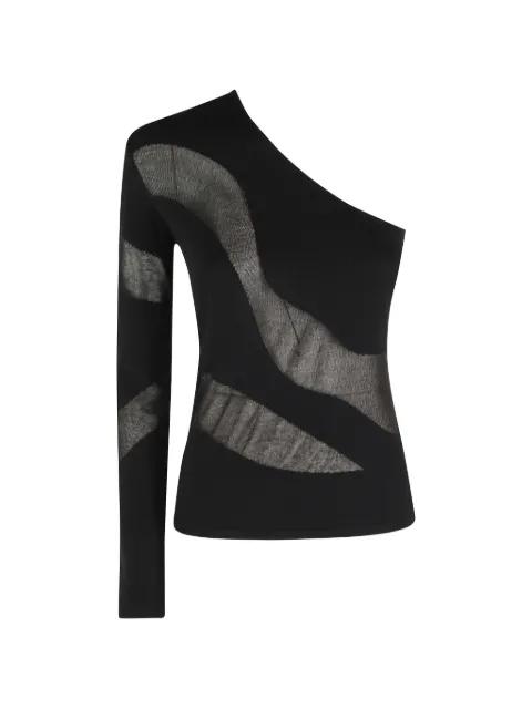 one-shoulder sweater by FEDERICA TOSI