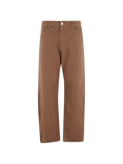 patch pocket jeans by FEDERICA TOSI