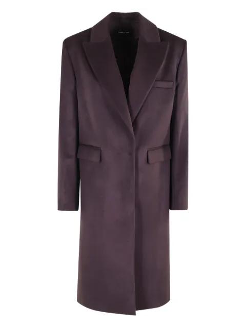 peak-lapel coat by FEDERICA TOSI
