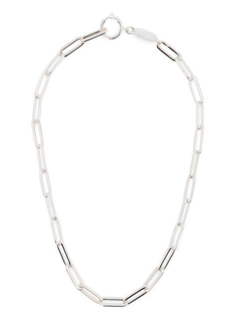 polished-effect cable-knit necklace by FEDERICA TOSI