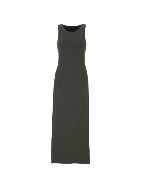 ribbed-knit racerback maxi dress by FEDERICA TOSI