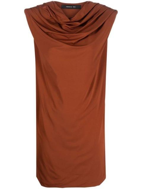 ruched-detail mini dress by FEDERICA TOSI