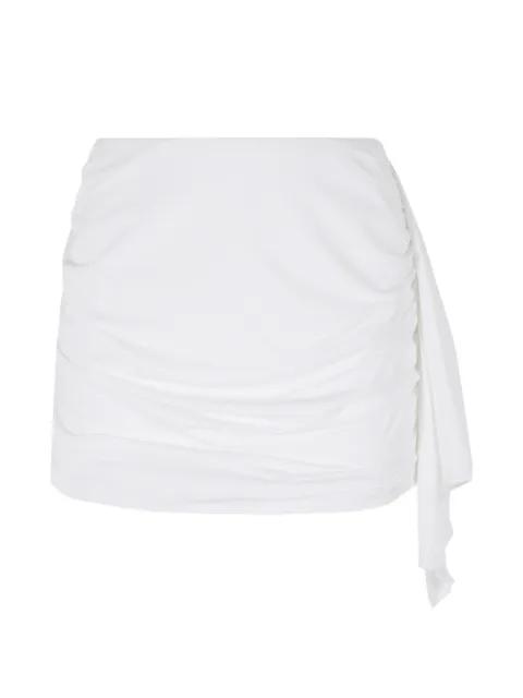 ruched draped skirt by FEDERICA TOSI