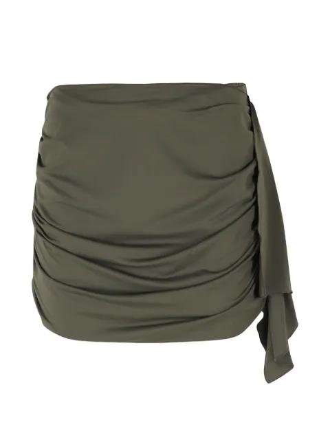 ruched draped skirt by FEDERICA TOSI