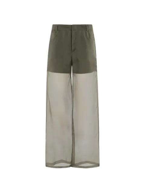 sheer trousers by FEDERICA TOSI