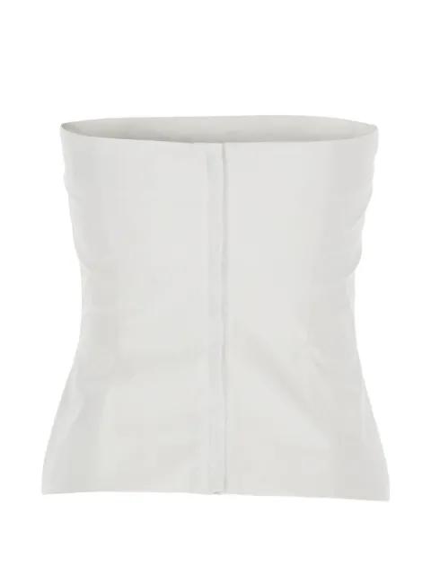 strapless top by FEDERICA TOSI