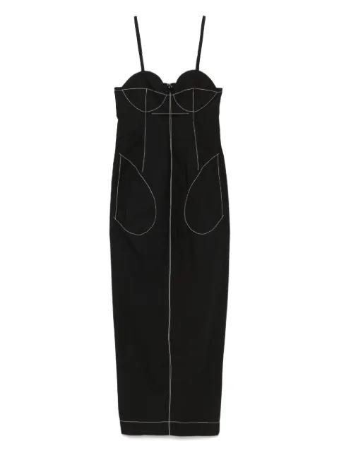 Pinces long dress by FEDERICO CINA