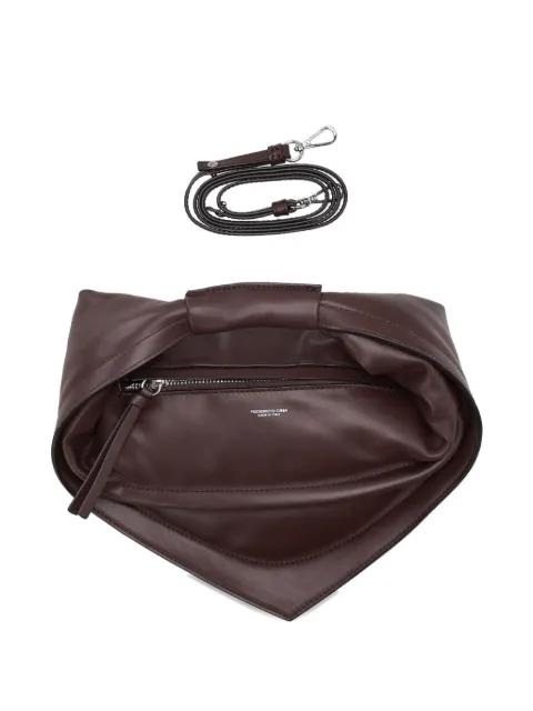 knotted tortellino shoulder bag by FEDERICO CINA