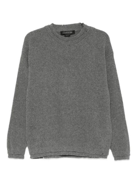 ribbed wool sweater by FEDERICO CINA